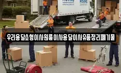 우리용달소형이사원룸이사용달이사유품정리폐기물
