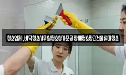 청소업체,바닥청소사무실청소상가준공장매청소창고건물류대청소