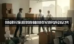 이사쇼핑우리동네포장이사원룸이사장거리사무실무료비교견적