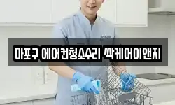 마포구 에어컨청소수리 싹케어이앤지