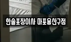 한솔포장이사 마포용산구점