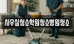 사무실청소학원청소병원청소