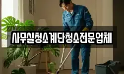 사무실청소계단청소전문업체