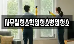 사무실청소학원청소병원청소