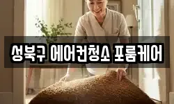 성북구 에어컨청소 포룸케어