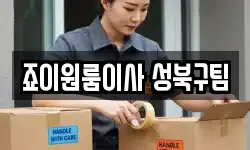 죠이원룸이사 성북구팀