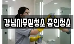강남사무실청소 줌인청소