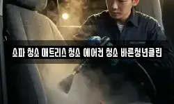 소파 청소 매트리스 청소 에어컨 청소 바른청년클린