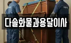 다솔화물과용달이사