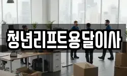 청년리프트용달이사
