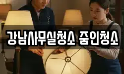 강남사무실청소 줌인청소