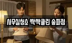 사무실청소 싹싹클린 송파점