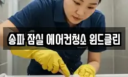송파 잠실 에어컨청소 윈드클린