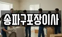 송파구포장이사