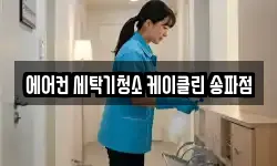 에어컨 세탁기청소 케이클린 송파점