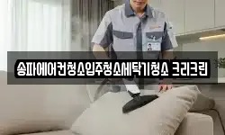 송파에어컨청소입주청소세탁기청소 크리크린