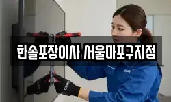 한솔포장이사 서울마포구지점