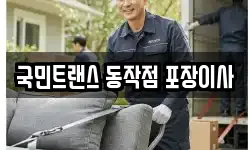 국민트랜스 동작점 포장이사