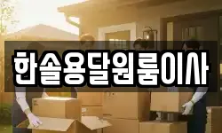 한솔용달원룸이사