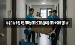 원룸이사용달1톤사무실이사오피스텔투룸이사학생용달이사