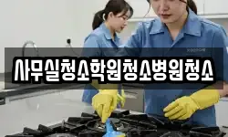 사무실청소학원청소병원청소