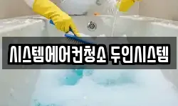 시스템에어컨청소 두인시스템