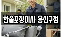 한솔포장이사 용산구점