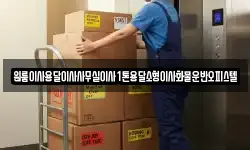 원룸이사용달이사사무실이사1톤용달소형이사화물운반오피스텔