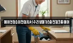 에어컨청소이전설치AS수리냉매가스충전깔끄룸에어