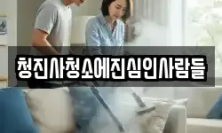 청진사청소에진심인사람들