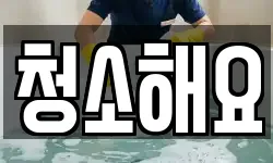 청소해요
