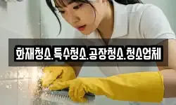 화재청소.특수청소.공장청소.청소업체