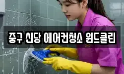 중구 신당 에어컨청소 윈드클린