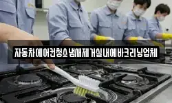 자동차에어컨청소냄새제거실내에바크리닝업체