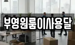 부영원룸이사용달