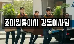 죠이원룸이사 강동이사팀