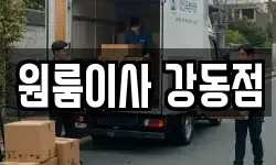 원룸이사 강동점