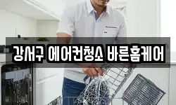 강서구 에어컨청소 바른홈케어