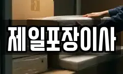 제일포장이사