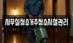 사무실청소거주청소시설관리