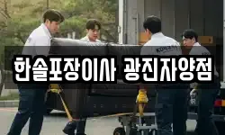 한솔포장이사 광진자양점