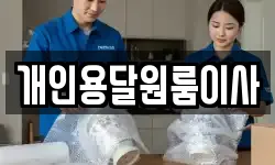 개인용달원룸이사
