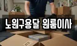 노원구용달 원룸이사