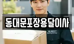 동대문포장용달이사