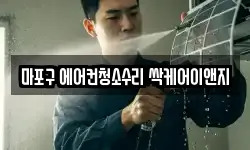 마포구 에어컨청소수리 싹케어이앤지