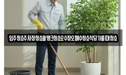 입주청소주차장청소물탱크청소오수장오폐수청소식당기름때청소