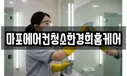 마포에어컨청소한경희홈케어