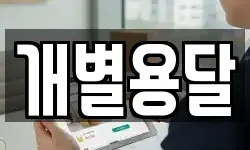 개별용달