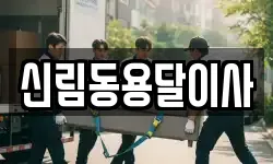 신림동용달이사