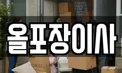 올포장이사